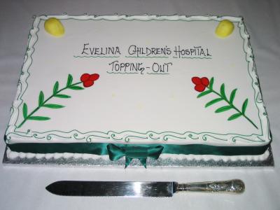 evelina hospital topping out
