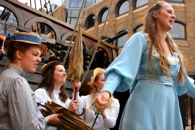 The Pirates of Penzance at the Golden Hinde