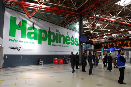 Largest ever advertising billboard at London Bridge Station