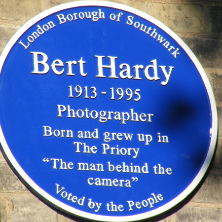 Bert Hardy blue plaque