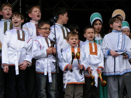Maslenitsa Russian festival in Potters Fields Park