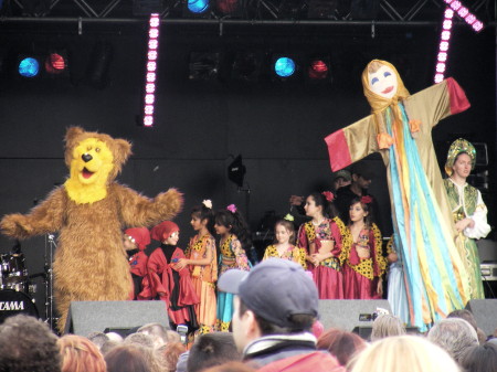 Maslenitsa Russian festival in Potters Fields Park