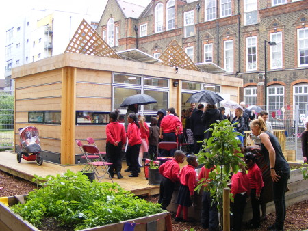 Borough school’s new garden and eco canopy