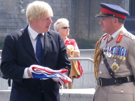 Boris Johnson and Richard Dannatt
