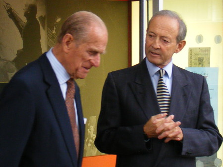 Duke of Edinburgh & Daniel Topolski