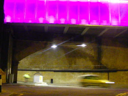 Bermondsey Street tunnel lighting