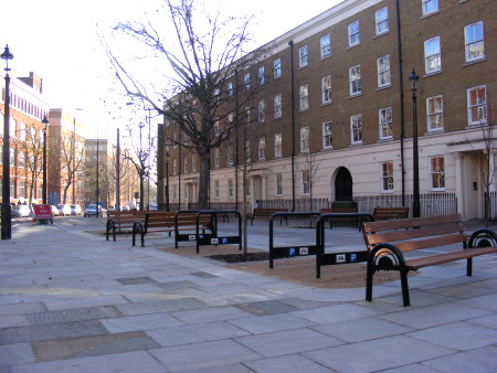 York stone at Trinity Street