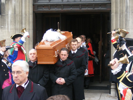 Funeral of Peter Moore