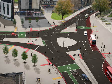 TfL's plan for Elephant & Castle