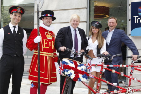 Boris Johnson opens Travelodge in Waterloo Road