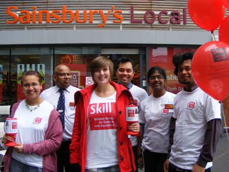 Sainsbury’s Local Bermondsey Square chooses Skill as charity of the year