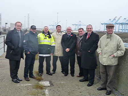 Albert McKenzie memorial: Simon Hughes leads Zeebrugge delegation