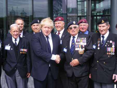 Nautical School pupils join Boris for Armed Forces Day flag ceremony