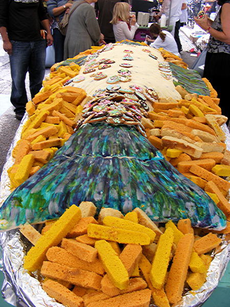 Konditor & Cook's giant fish cake