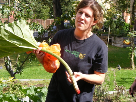 Edible Bankside Walk gathers crops for locally grown lunch