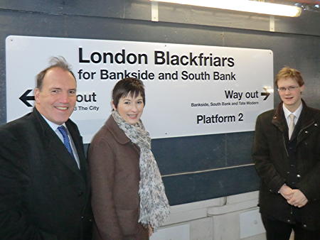 Blackfriars Station’s Bankside entrance now open