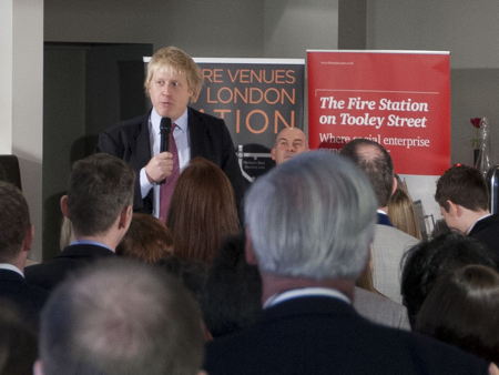 Boris Johnson praises 
