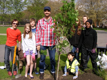 Rowan tree planted in Archbishop’s Park