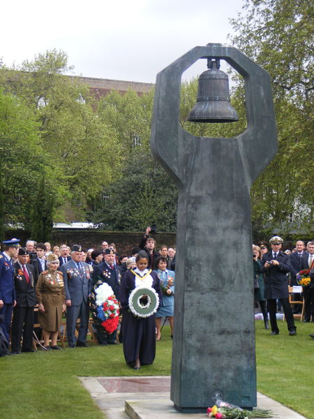 Victory Day commemorations at Southwark’s Soviet War Memorial