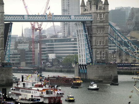 Spirit of Chartwell at Tower Bridge