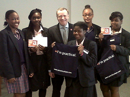 Practical Law Company helps Lambeth and Southwark students onto career ladder