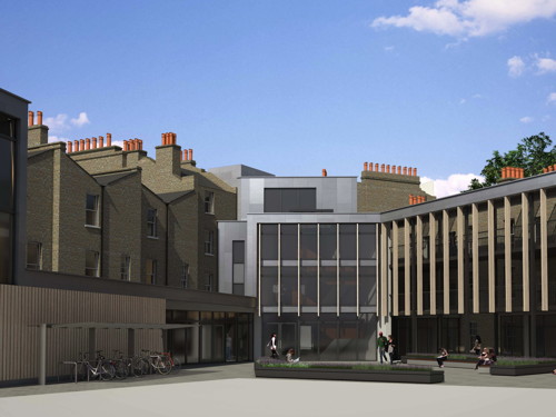 LSBU enterprise centre to revive derelict St George’s Circus terraces