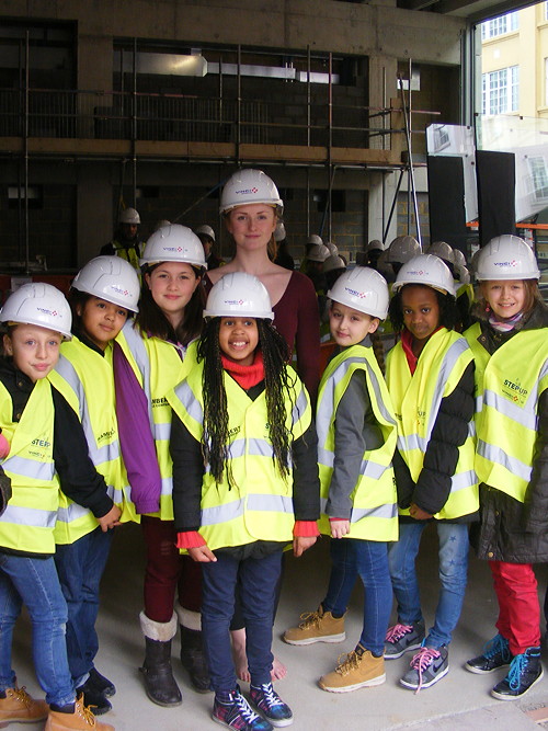 Lambeth kids visit Rambert Dance Company’s new South Bank home