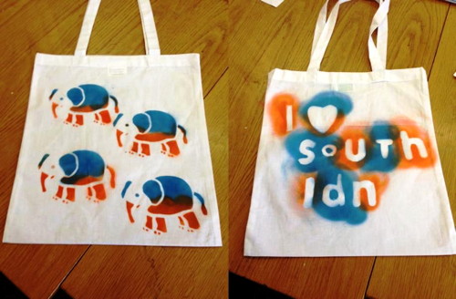 Young traders double their money with Elephant & Castle tote bags