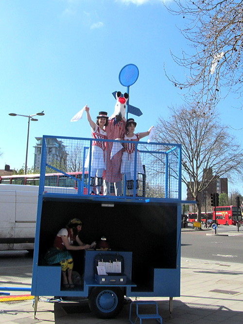 New mobile market stall unveiled in Waterloo