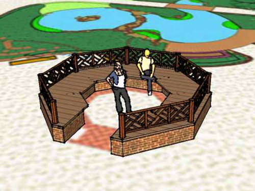 Red Cross Garden bandstand to be rebuilt