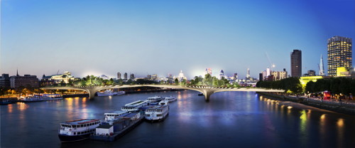 Heatherwick’s Garden Bridge could link South Bank to Embankment