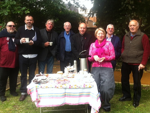All Hallows: locals and church plan future over coffee and cake