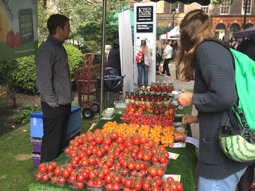 Tuesday morning farmers' market launches at Guy’s Memorial Park