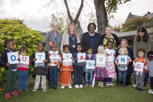 Kintore Way nursery school celebrates ‘outstanding’ Ofsted rating