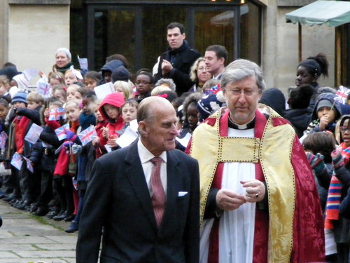 Queen visits the Shard and Southwark Cathedral