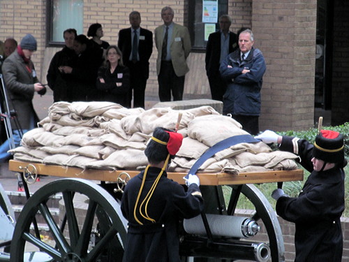 Soil from Flanders battlefields brought to London