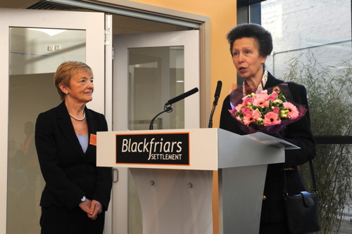 Princess Royal opens Blackfriars Settlement’s new centre