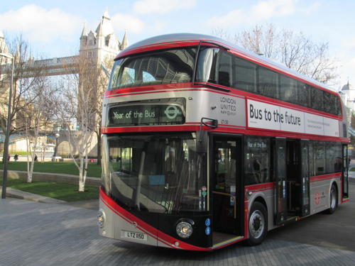 Protesters disrupt Boris’s ‘Year of the Bus’ launch at City Hall