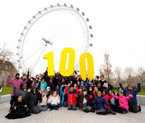 SE1 kids enjoy free visits to London Eye and London Aquarium