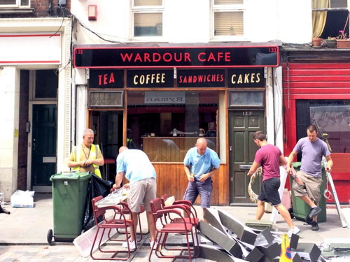 Lower Marsh turned into 1950s Soho for Grantchester ITV drama