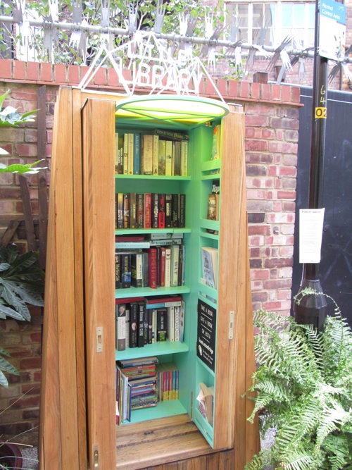 Book exchange opens in hidden London Bridge garden