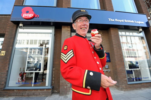 Royal British Legion opens Borough High Street 'pop in centre'