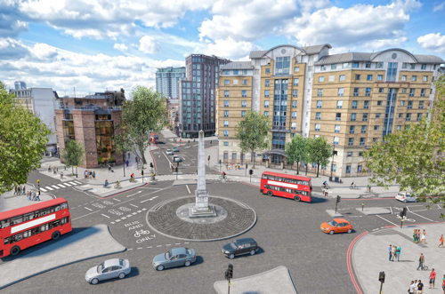 Segregated cycle track on Blackfriars Road: consultation launched