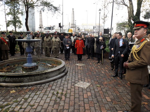 Lambeth-born John Vallentin VC honoured with paving stone