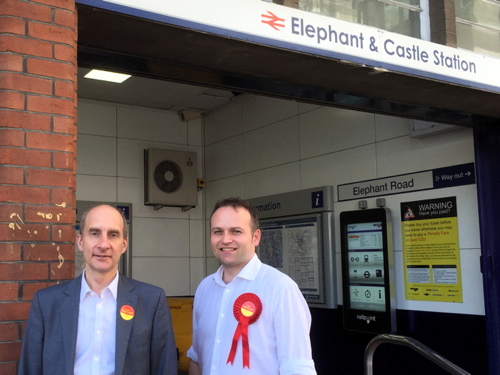 Labour’s Lord Adonis talks transport at Elephant & Castle