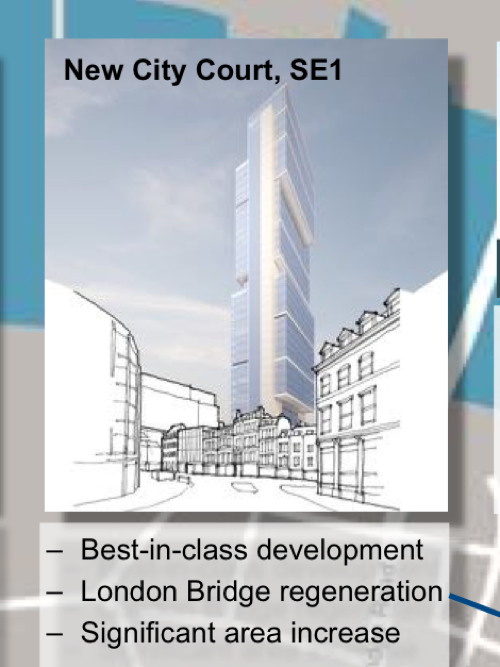New skyscraper planned close to the Shard