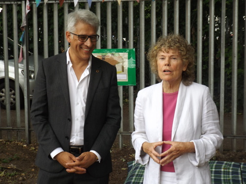 Steve Chalke and Kate Hoey MP