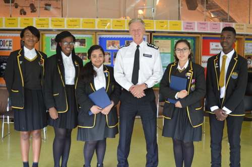 Top cop tells SE1 teenagers how Met will cope with budget cuts