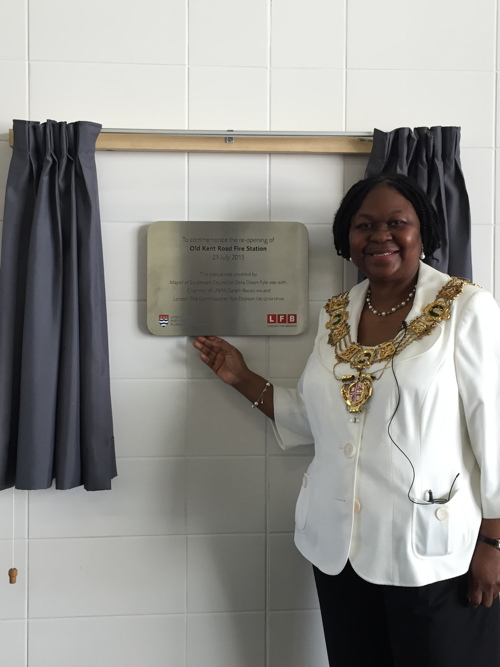 Official opening for Old Kent Road Fire Station