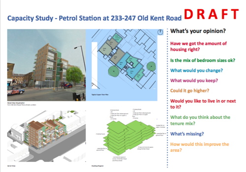 Council plans flats at former petrol station in Old Kent Road